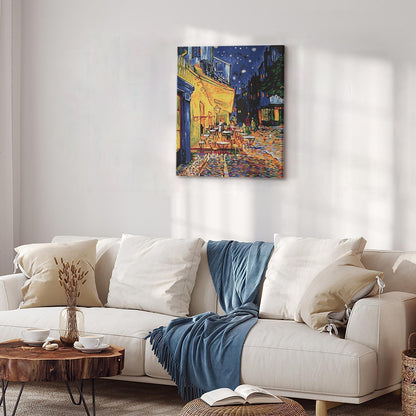 Malen nach Zahlen - Vincent van Gogh – Café Terrace at Night