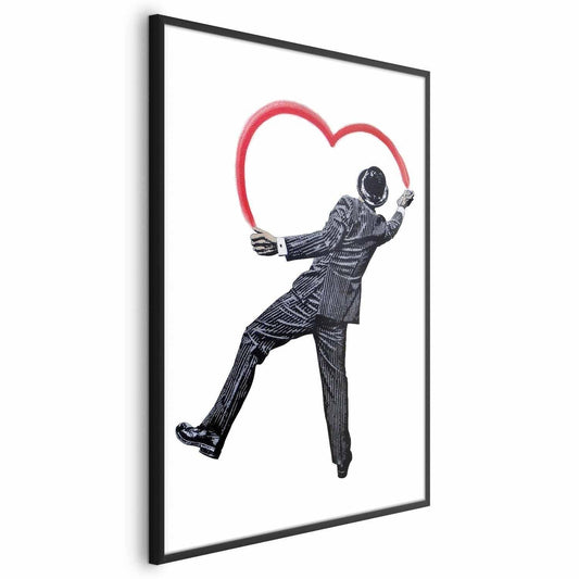 Poster - Elegant Graffiti Artist Artgeist
