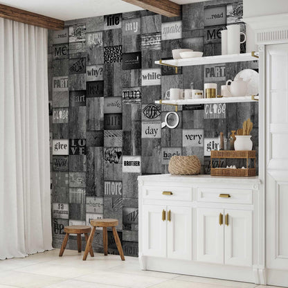 Tapete - Mosaic of Words