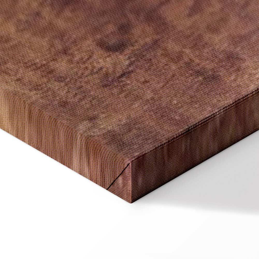 Leinwandbild - Leonardo da Vinci – Head of a Young Woman (Leda)