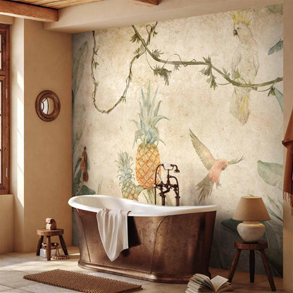 Fototapete - Parrots in the Jungle