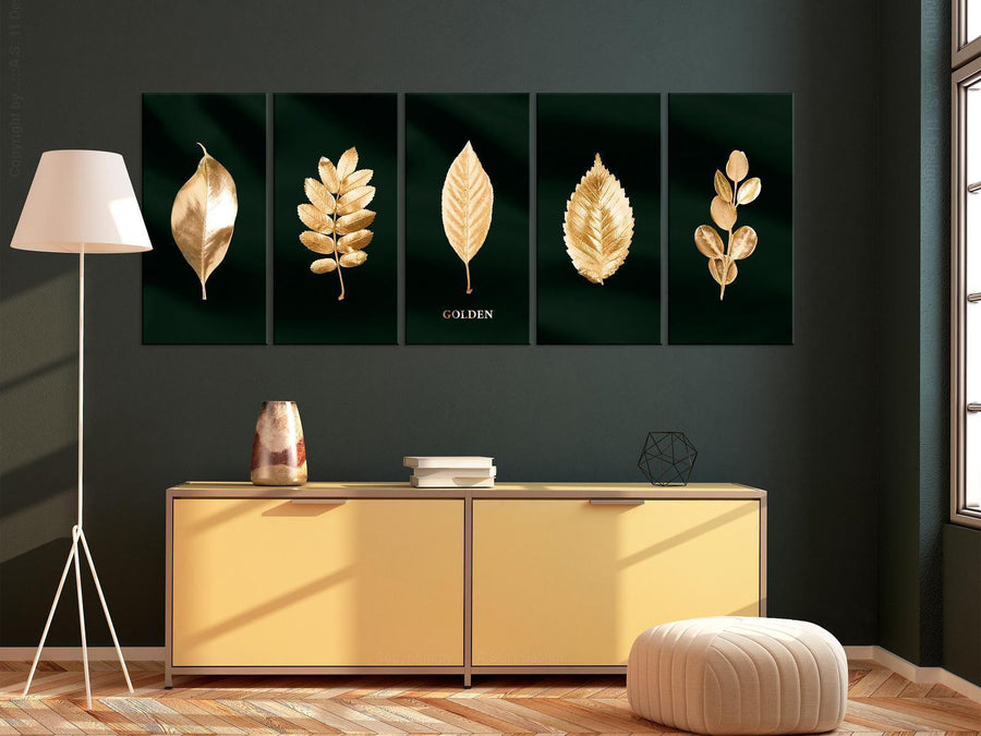 Leinwandbild - Noble Collection (5 Parts) Narrow Artgeist