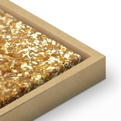 Leinwandbild - Golden Expansion (1 Part) Wide