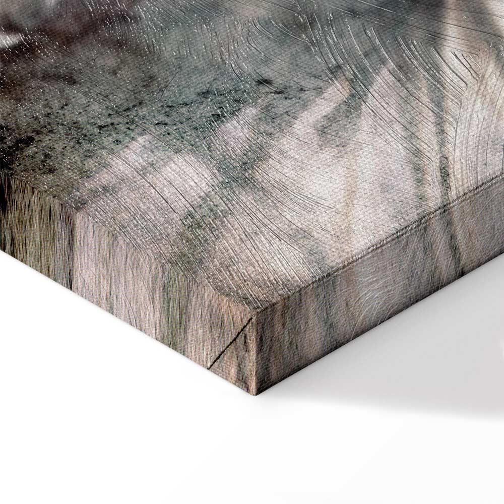 Leinwandbild - Dandelions in the Clouds (1 Part) Wide