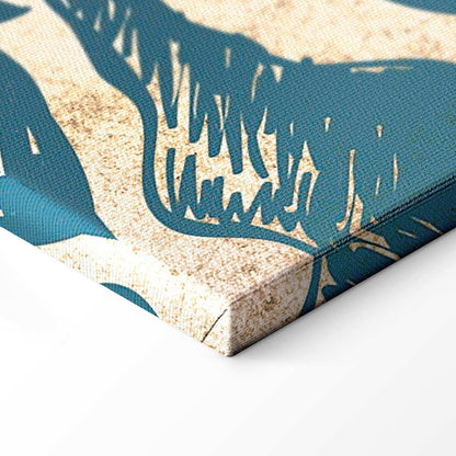 Leinwandbild - Giant waves