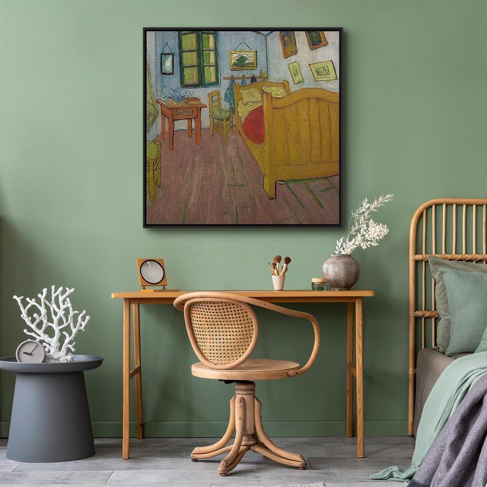 Leinwandbild - Vincent Van Gogh – The bedroom