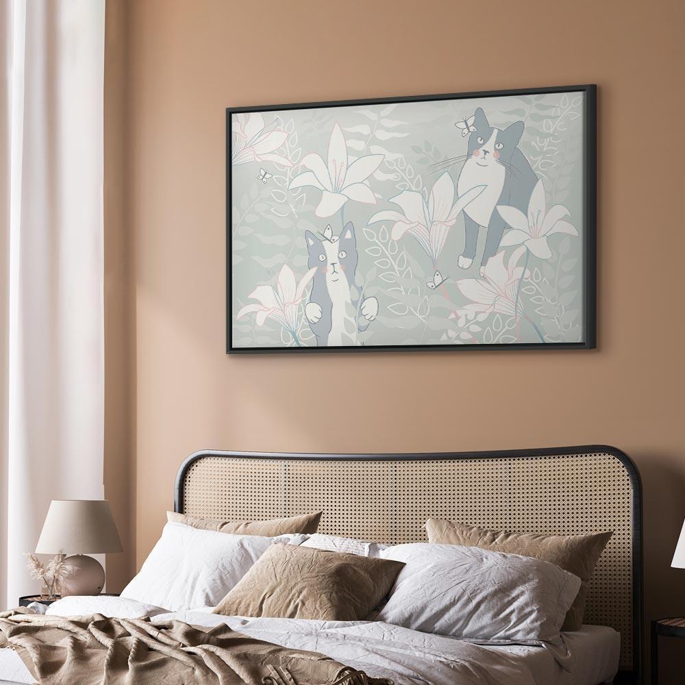 Leinwandbild - Cat Matters (1 Part) Wide - First Variant