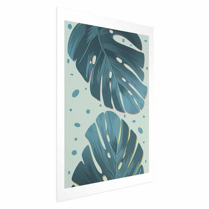 Poster - Dewy Leaves Artgeist