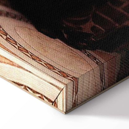 Leinwandbild - Hans Holbein the Younger – Ambassadors