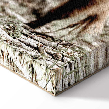 Leinwandbild - Young Stag (1 Part) Vertical