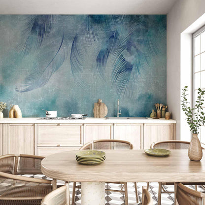 Fototapete - Blue Cupid