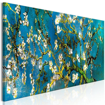 Leinwandbild - Blooming Almond (1 Part) Narrow Artgeist