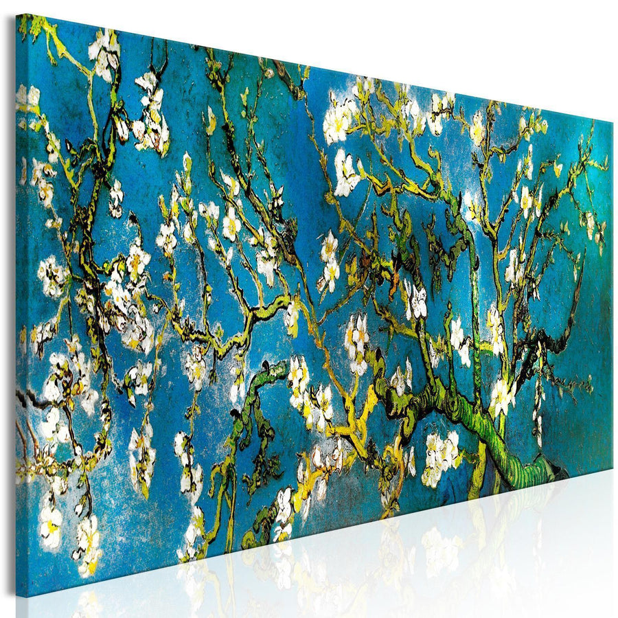 Leinwandbild - Blooming Almond (1 Part) Narrow Artgeist