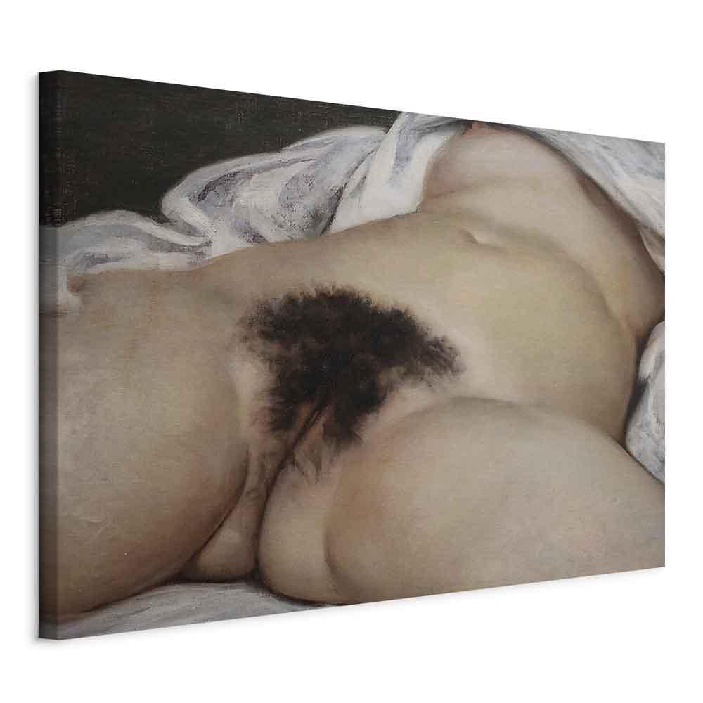 Leinwandbild - Gustave Courbet – The Origin of the World