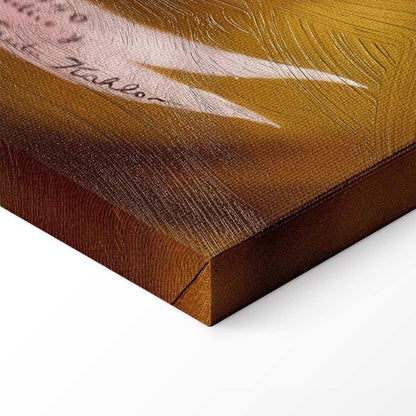 Leinwandbild - Frida Kahlo – Self-Portrait Dedicated to Dr Eloesser