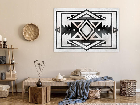 Leinwandbild - Ethnic Pattern (1 Part) Wide Artgeist