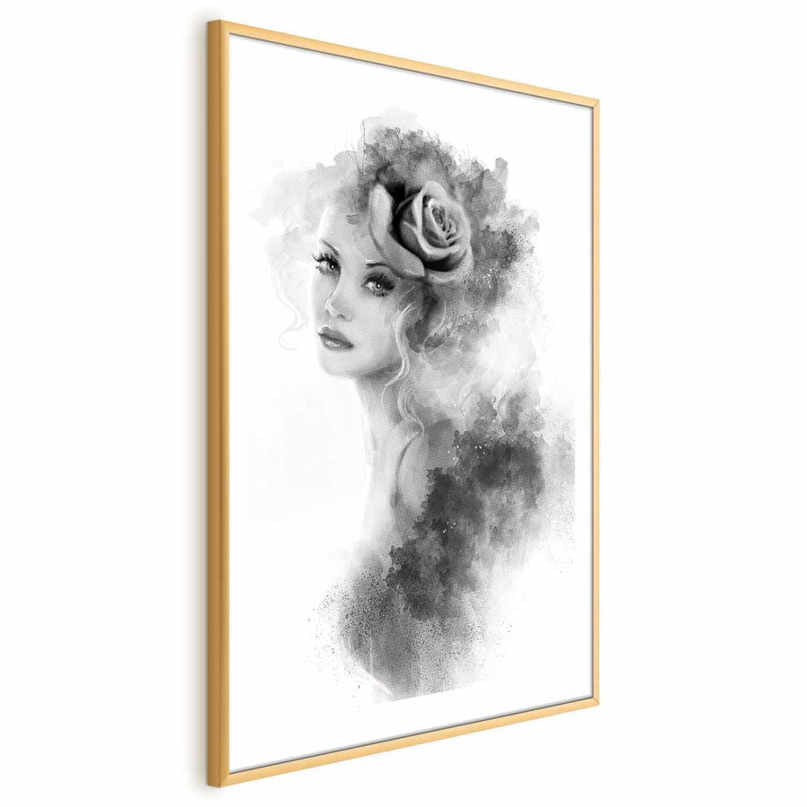 Poster - Watercolor Portrait Artgeist