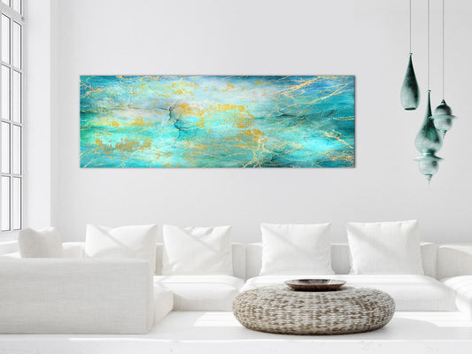 Leinwandbild - Emerald Ocean (1 Part) Narrow Artgeist
