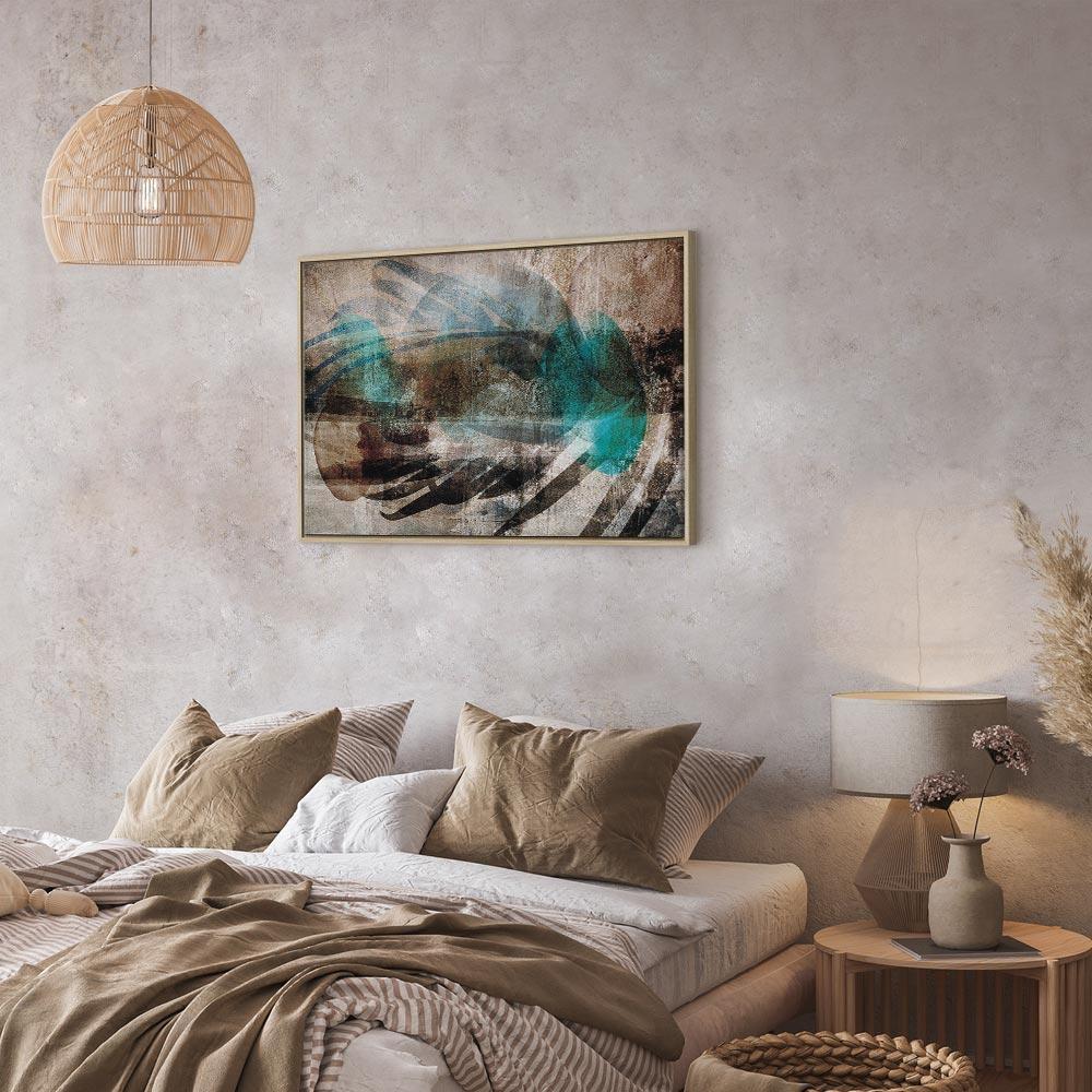 Leinwandbild - Abstract Plume (1 Part) Wide