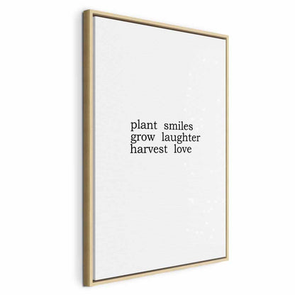 Leinwandbild - Harvest of Love (1 Part) Vertical