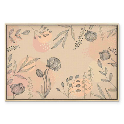 Leinwandbild - Warm colors of nature