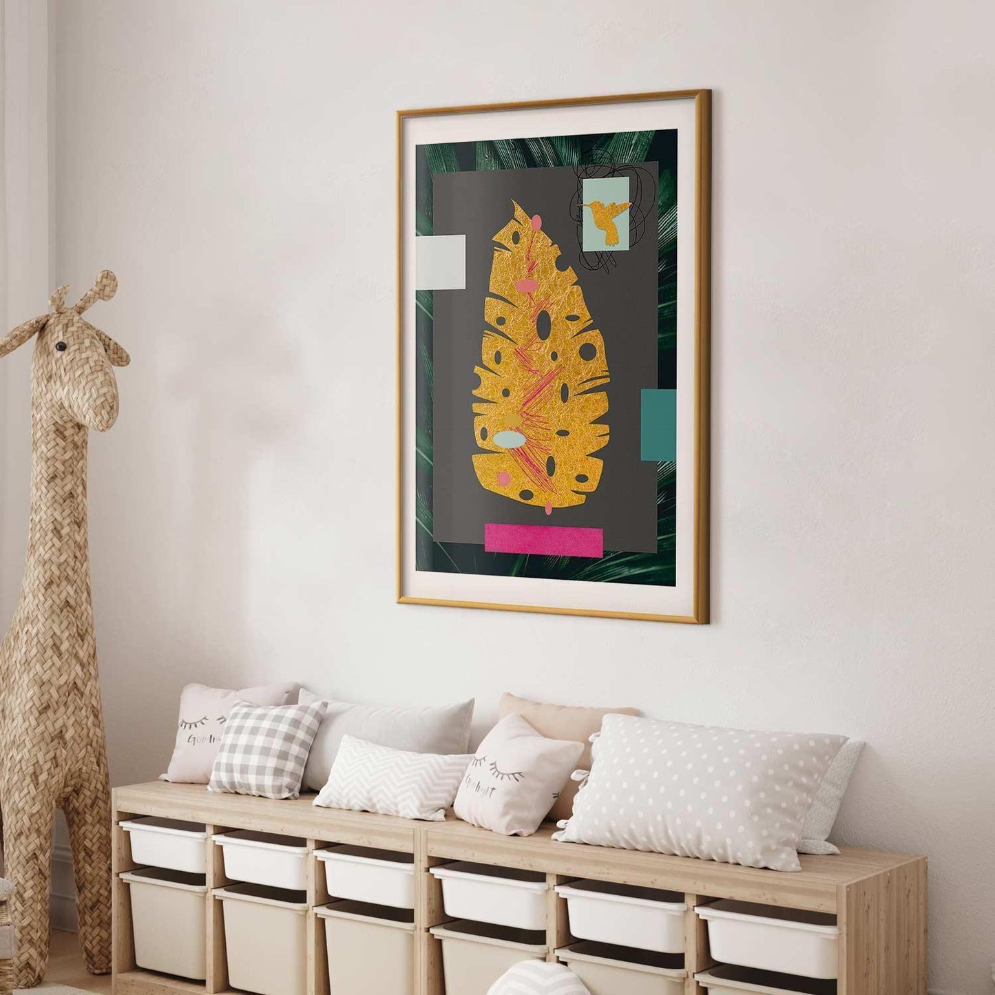 Poster - Golden Leaf Artgeist