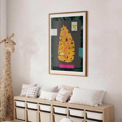 Poster - Golden Leaf Artgeist