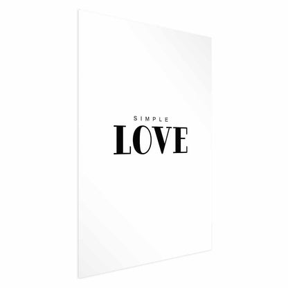 Poster - Simple Love Artgeist