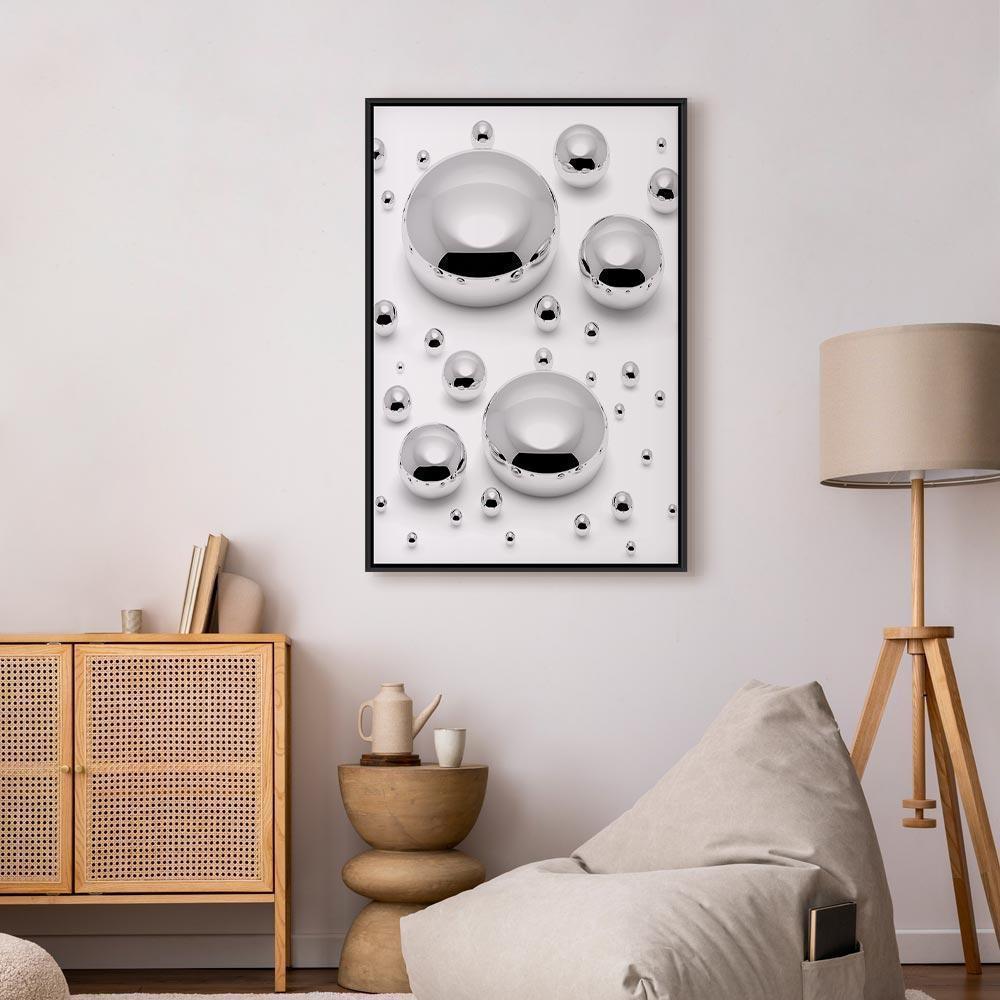 Leinwandbild - Enchanted in the Frost (1 Part) Vertical