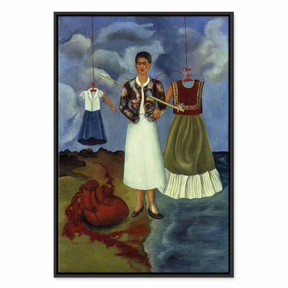 Leinwandbild - Frida Kahlo – Memory (The Heart)