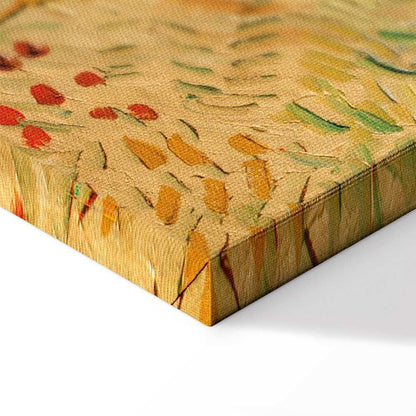 Leinwandbild - Vincent van Gogh – Fields with Poppies