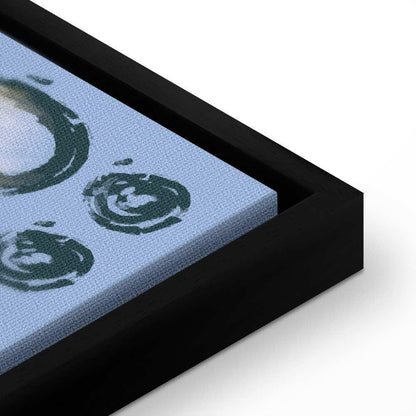 Leinwandbild - Rhythmic Auroras (1 Part) Vertical