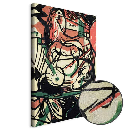 Leinwandbild - Franz Marc – The Birth of the Horse