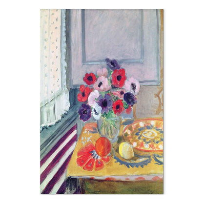 Leinwandbild - Henri Matisse – Still Life with Anemones