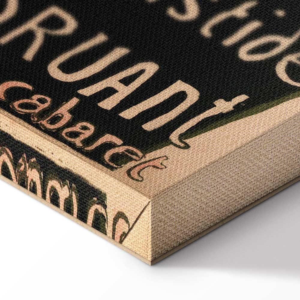 Leinwandbild - Aristide Bruant: Dans son cabaret (1 Part) Vertical