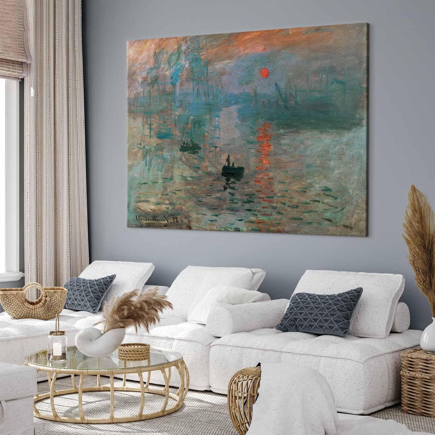 Wandbild XXL - Claude Monet – Impression, Sunrise