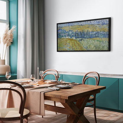 Leinwandbild - Vincent Van Gogh – Auvers in the Rain