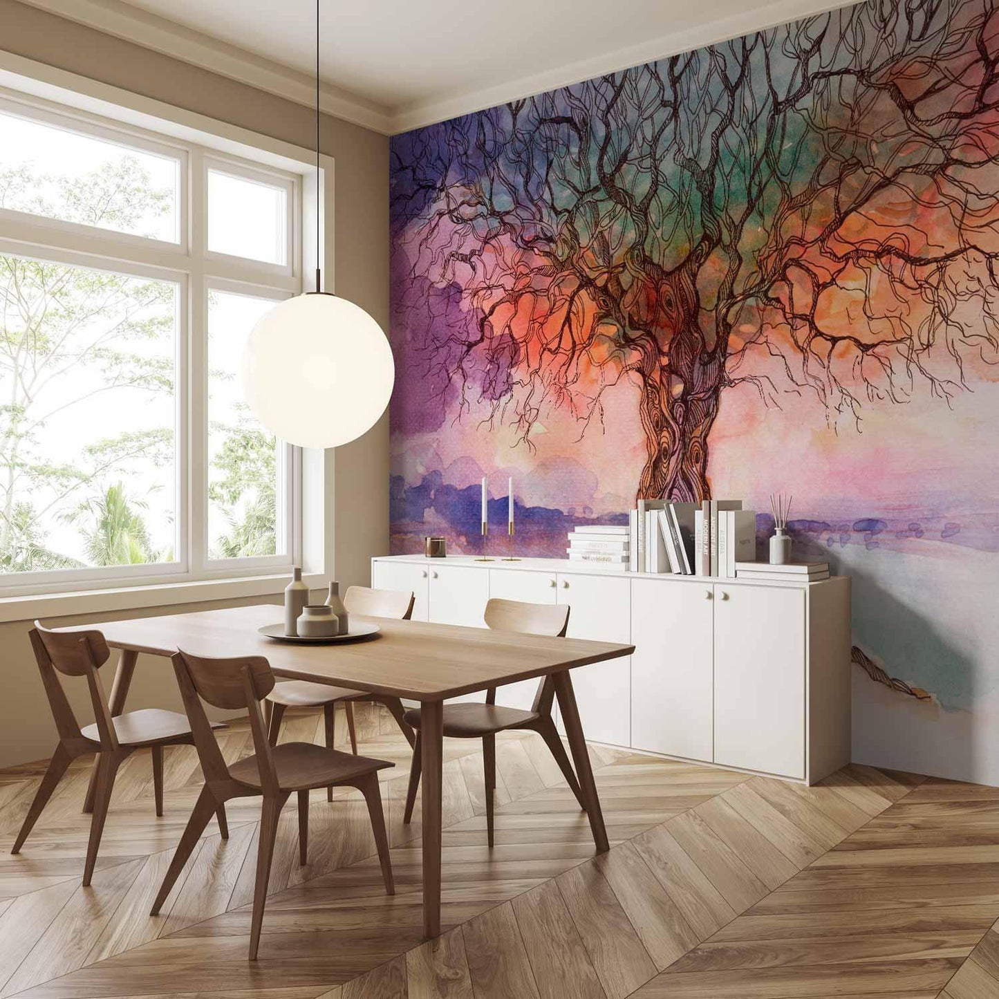 Fototapete - Colorful nature stories