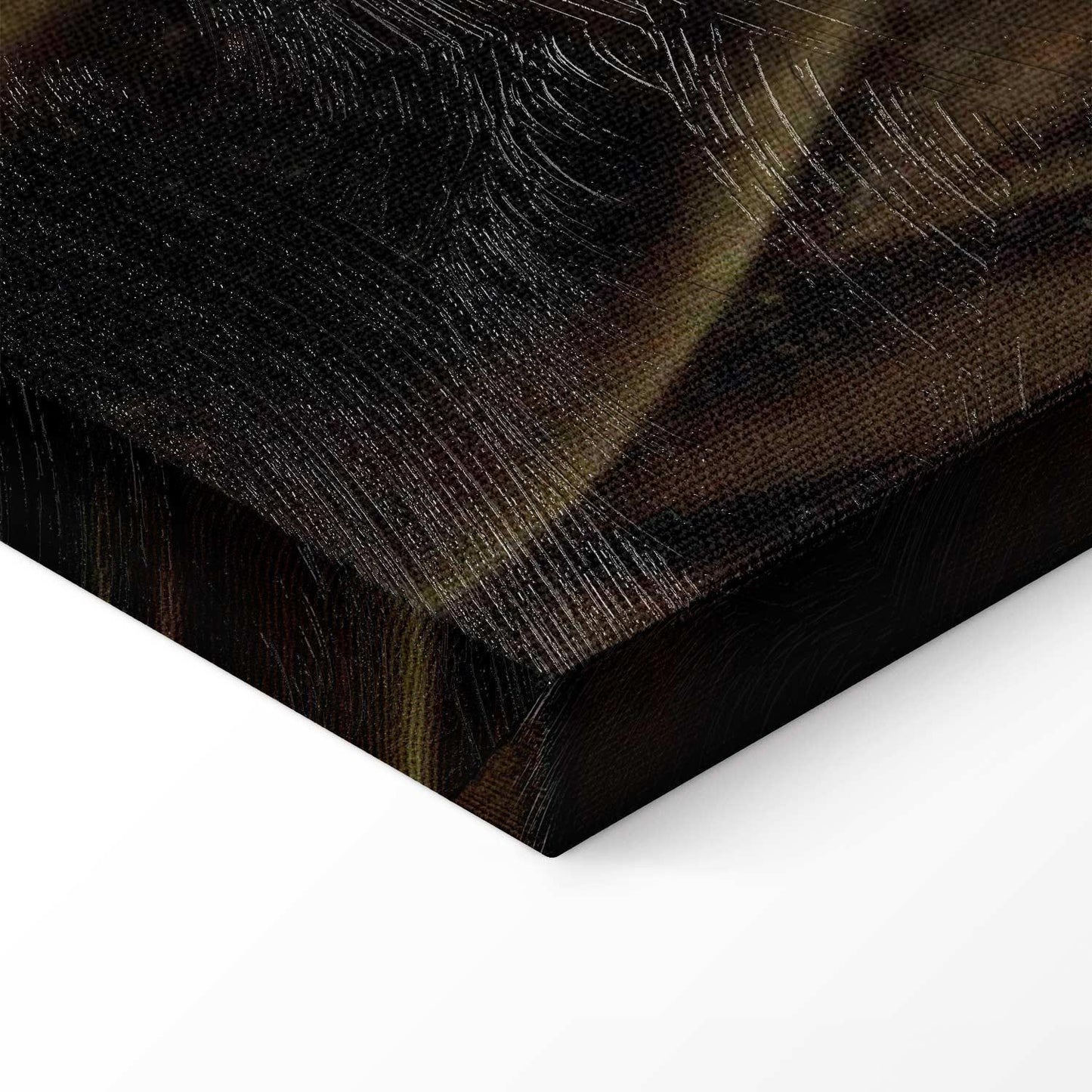 Leinwandbild - Frida Kahlo – Self-Portrait with Bonito