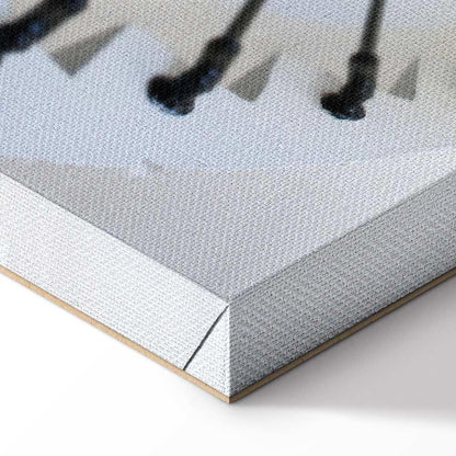 Leinwandbild - Endless Stairs (1 Part) Vertical