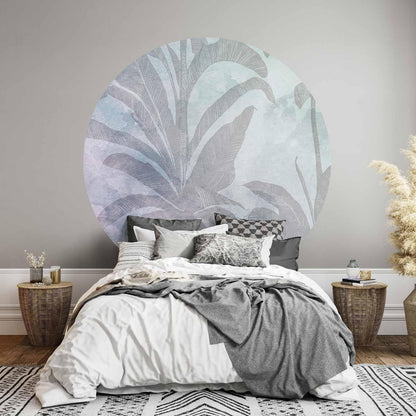 Runde Fototapete - Misty tropics