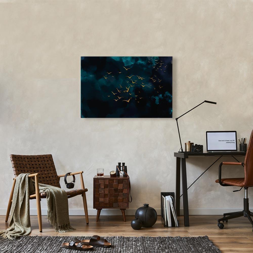 Leinwandbild - Sky Before the Storm (1 Part) Wide