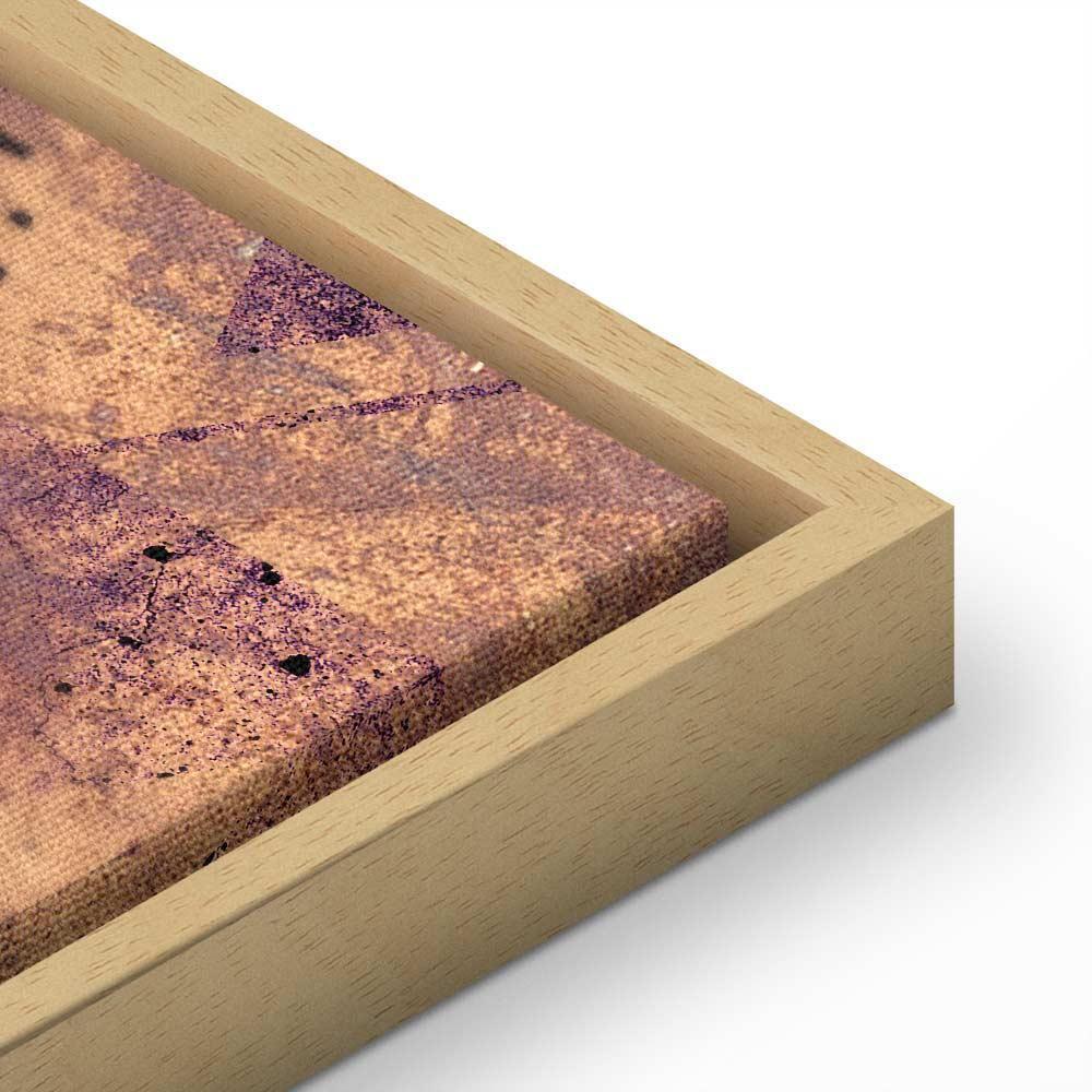 Leinwandbild - Honey Abstraction (1 Part) Vertical