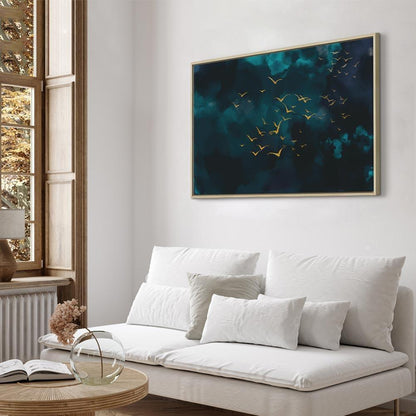 Leinwandbild - Sky Before the Storm (1 Part) Wide