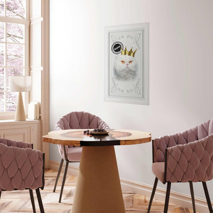 Poster - Cat King Artgeist