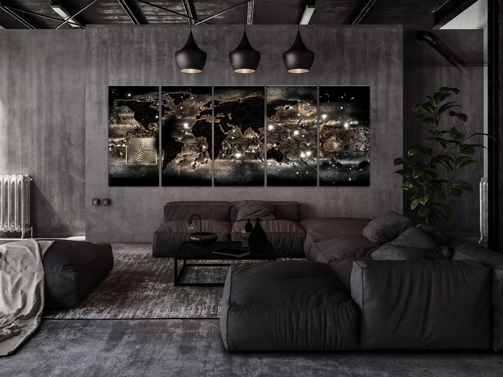 Leinwandbild - Earth Glow Artgeist