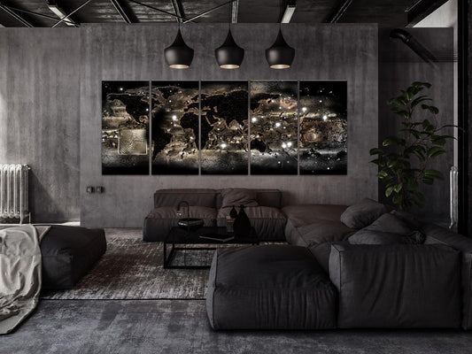 Leinwandbild - Earth Glow Artgeist