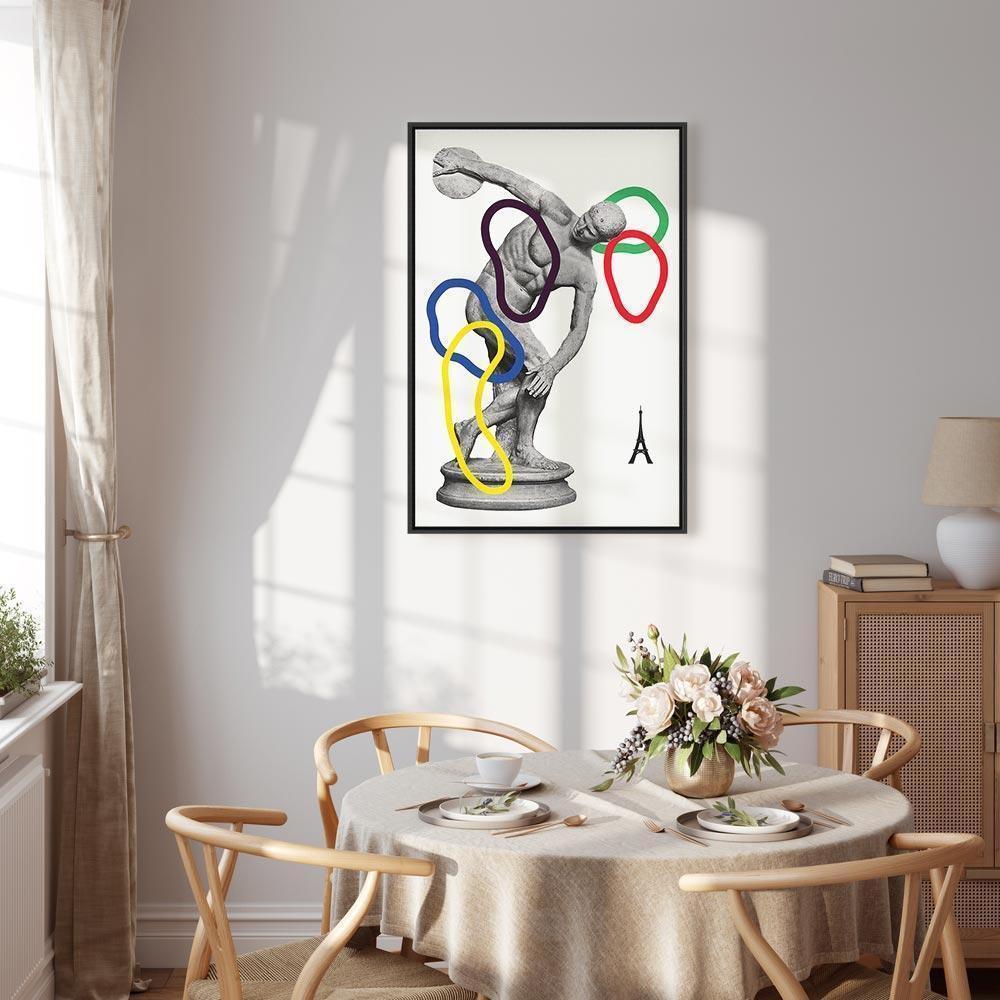 Leinwandbild - Collage Graphic