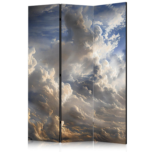 Paravent - Golden Reflections on Clouds Foretelling Dusk Artgeist