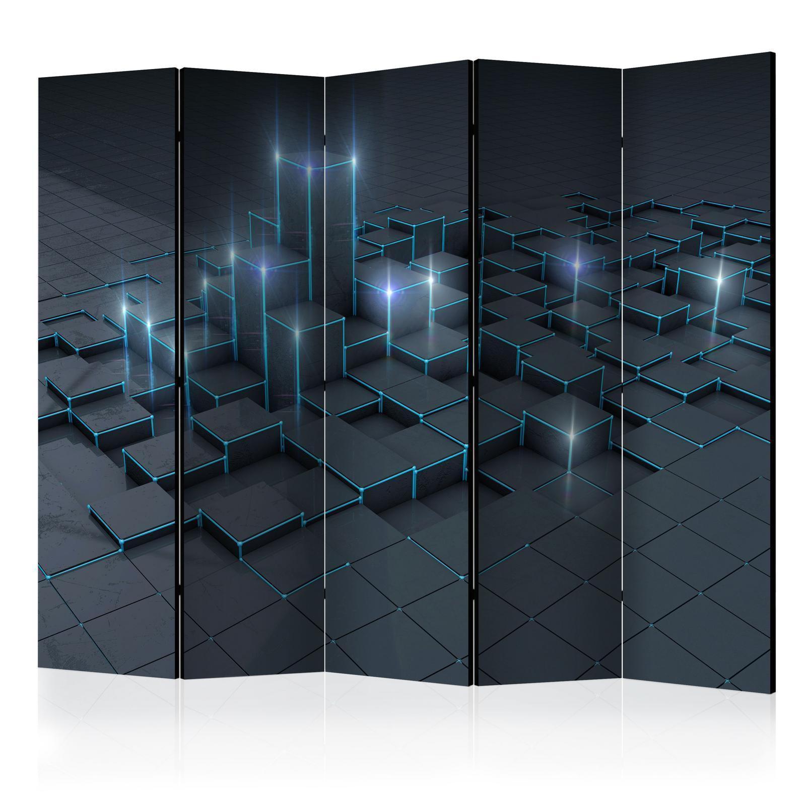Paravent - Black City II Artgeist
